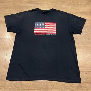 Vintage 90’s / Y2K Polo Jeans Polo Ralph Lauren USA flag T Shirt L